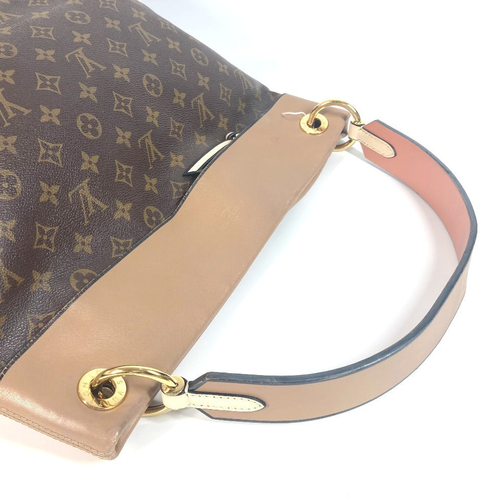 LOUIS VUITTON M43536 Monogram Tuileries Hobo Tote Bag, Shoulder Bag, Monogram Canvas, Women's, Beige