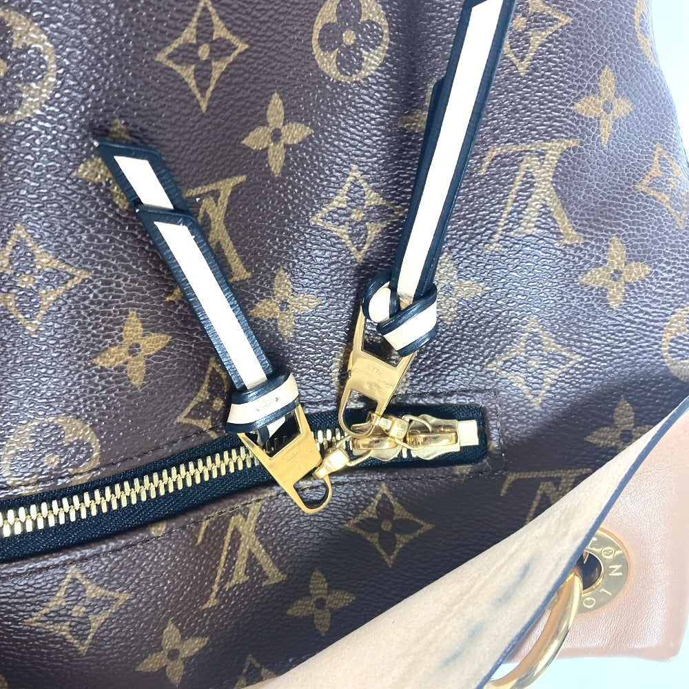 LOUIS VUITTON M43536 Monogram Tuileries Hobo Tote Bag, Shoulder Bag, Monogram Canvas, Women's, Beige