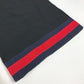 GUCCI 577607 Line Logo Long Pants, Wool, Women's, Black