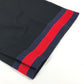 GUCCI 577607 Line Logo Long Pants, Wool, Women's, Black