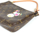 LOUIS VUITTON M51981 Monogram Panda Pochette Accessoires by Takashi Murakami. Accessory pouch, handbag, shoulder bag, Monogram canvas, women's, brown.