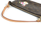 LOUIS VUITTON M51981 Monogram Panda Pochette Accessoires by Takashi Murakami. Accessory pouch, handbag, shoulder bag, Monogram canvas, women's, brown.