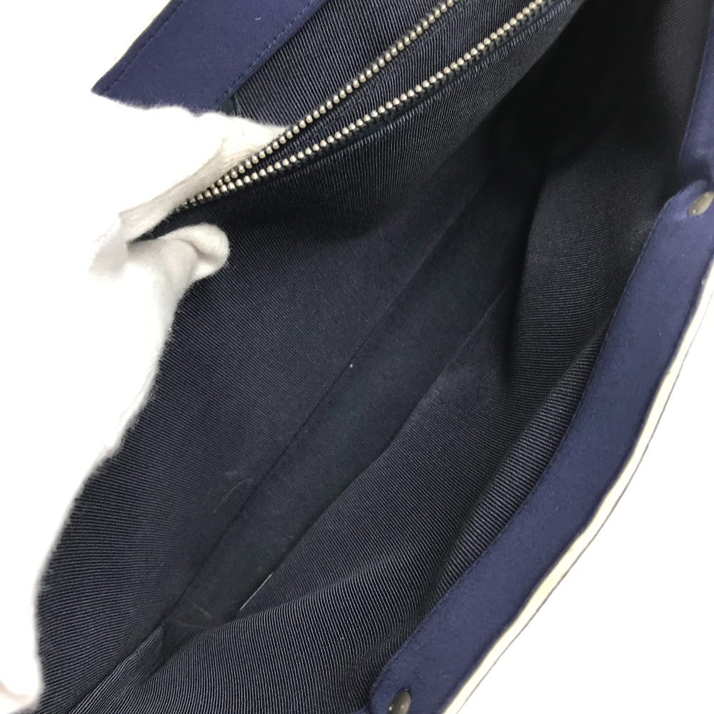 CHANEL Tote Bag Handbag Polyamide Women's Navy