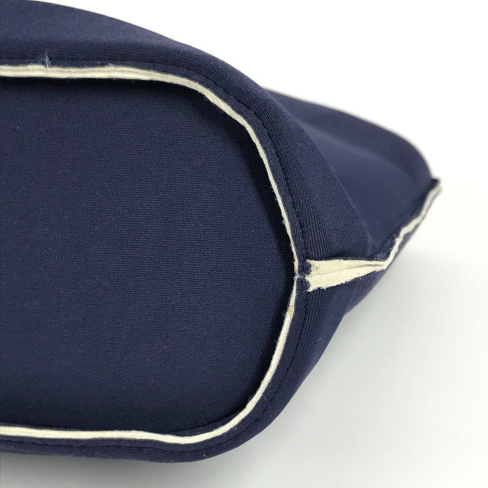 CHANEL Tote Bag Handbag Polyamide Women's Navy