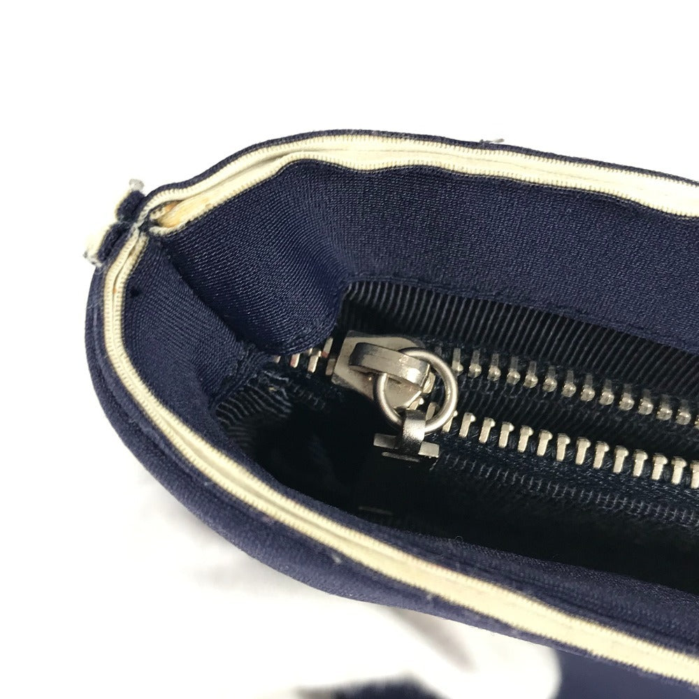 CHANEL Tote Bag Handbag Polyamide Women's Navy