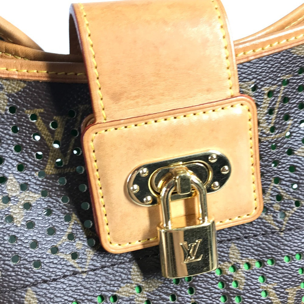 LOUIS VUITTON M95173 モノグラムペルフォ ミュゼット カバン 斜め掛け ショルダーバッグ モノグラムキャンバス ユニセックス グリーン