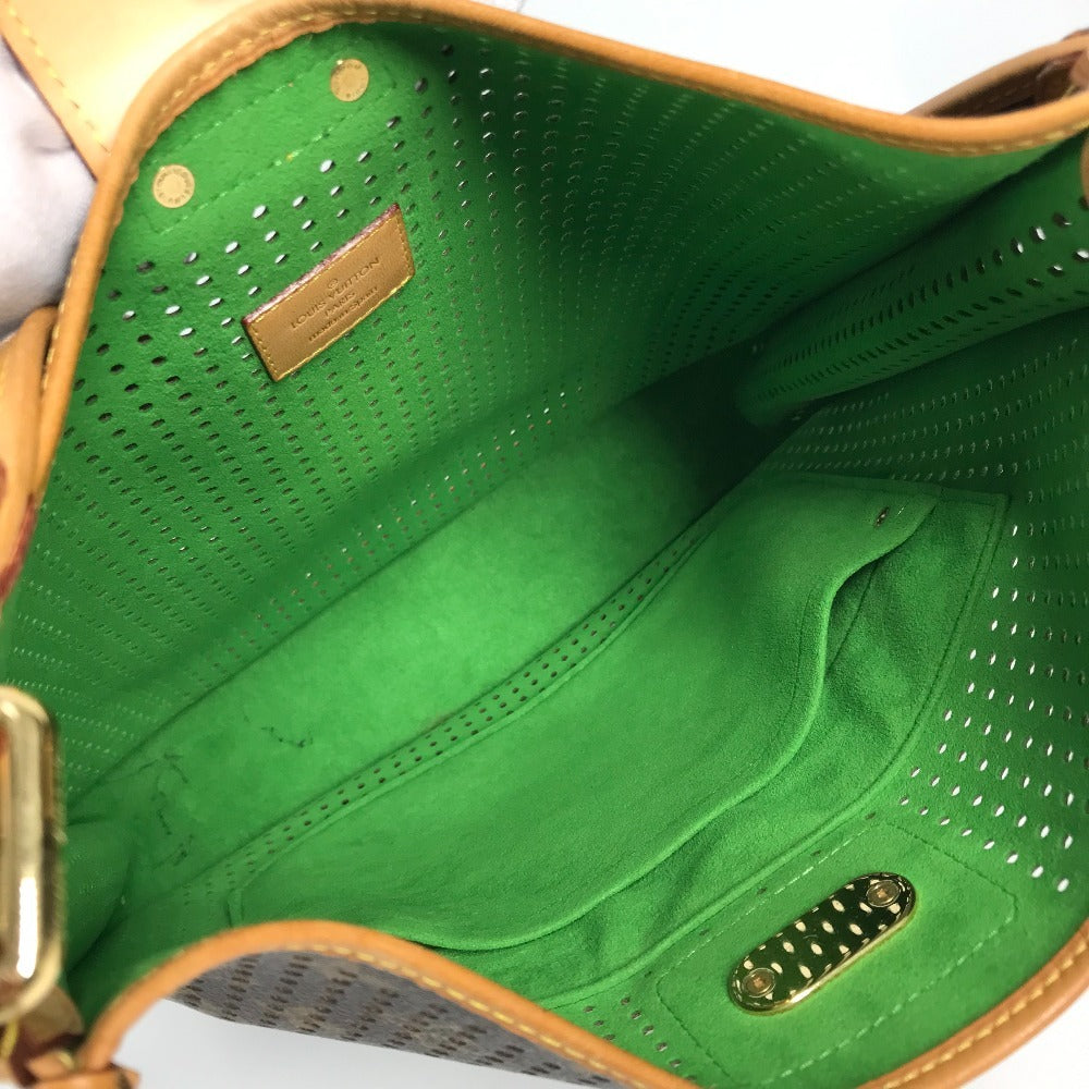 LOUIS VUITTON M95173 モノグラムペルフォ ミュゼット カバン 斜め掛け ショルダーバッグ モノグラムキャンバス ユニセックス グリーン