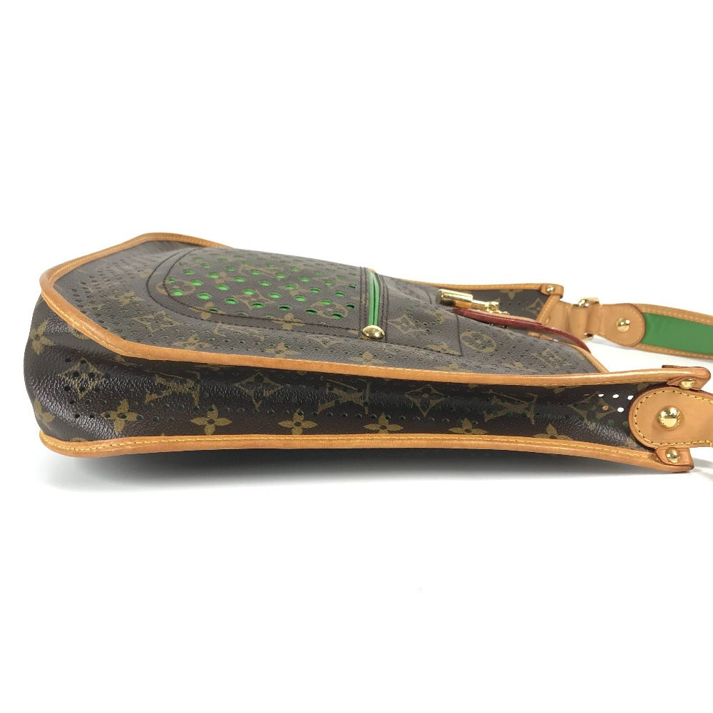 LOUIS VUITTON M95173 モノグラムペルフォ ミュゼット カバン 斜め掛け ショルダーバッグ モノグラムキャンバス ユニセックス グリーン