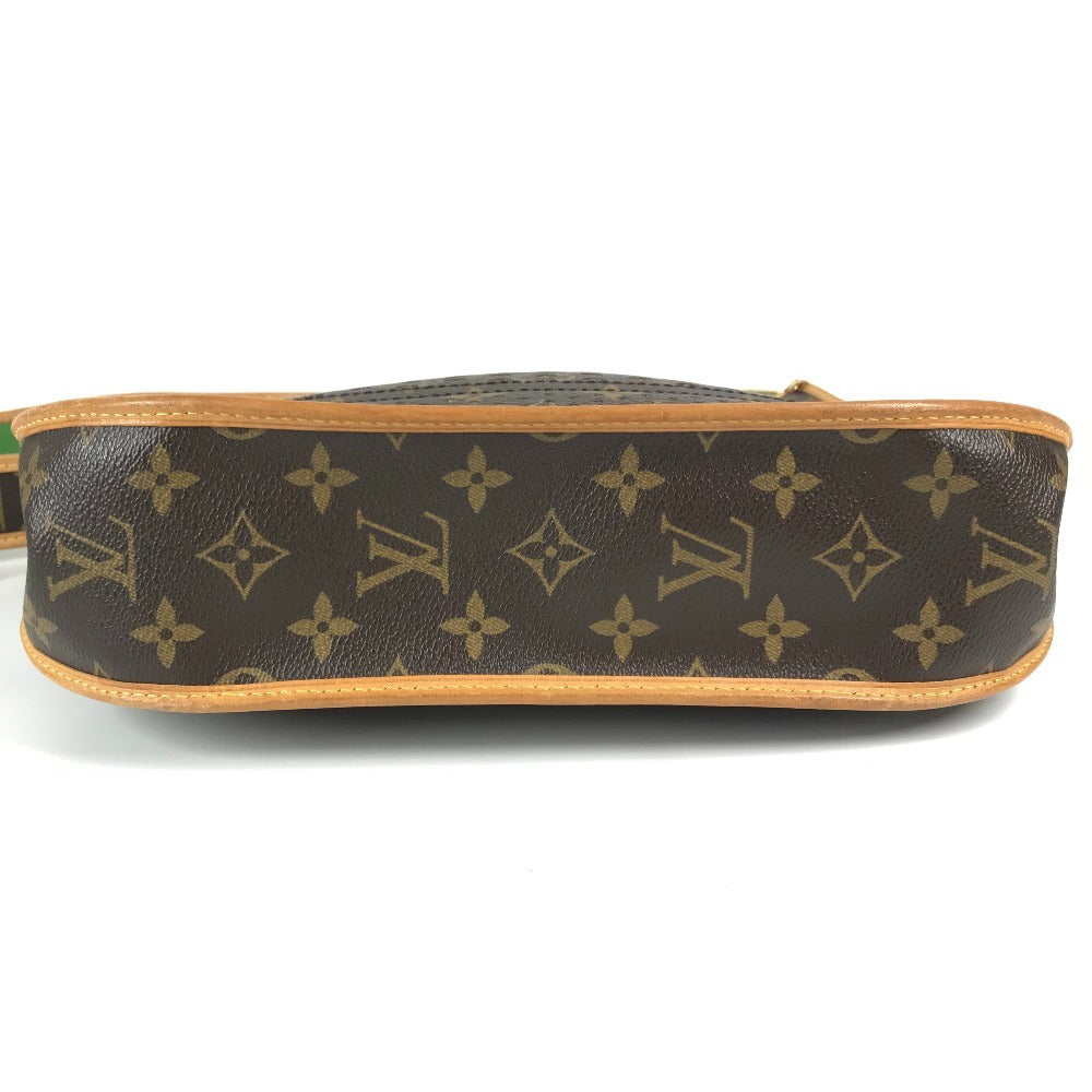 LOUIS VUITTON M95173 モノグラムペルフォ ミュゼット カバン 斜め掛け ショルダーバッグ モノグラムキャンバス ユニセックス グリーン