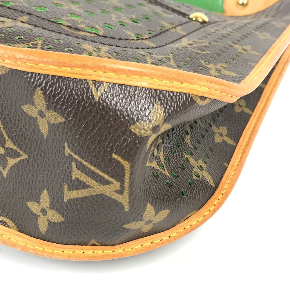 LOUIS VUITTON M95173 モノグラムペルフォ ミュゼット カバン 斜め掛け ショルダーバッグ モノグラムキャンバス ユニセックス グリーン
