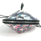 LOUIS VUITTON Floral Print Tupi Shoulder Bag in Black Leather, Unisex