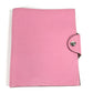 HERMES Ulysse PM Notebook Cover, Memo Pad, Stationery, Notebook Cover, Taurillon Clemence Leather, Women's, Pink