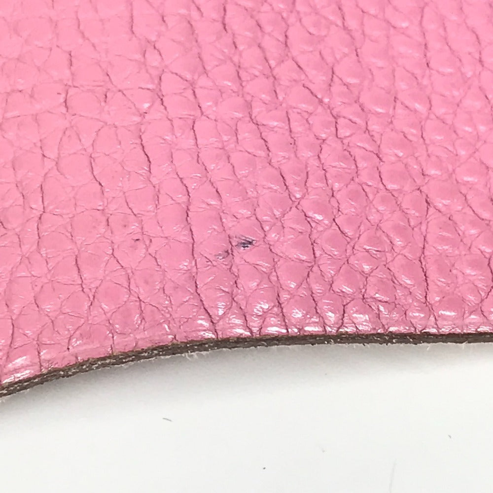 HERMES Ulysse PM Notebook Cover, Memo Pad, Stationery, Notebook Cover, Taurillon Clemence Leather, Women's, Pink