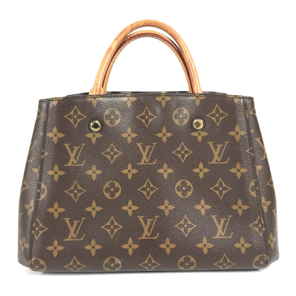 LOUIS VUITTON M41055 Monogram Montaigne BB 2-Way Bag, Shoulder Bag, Tote Bag, Crossbody Bag, Handbag, Monogram Canvas, Women's, Brown