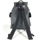 LOUIS VUITTON N41379 Damier Graphite Christopher MM Backpack in Damier Graphite Canvas, Unisex, Black