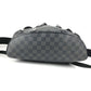 LOUIS VUITTON N41379 Damier Graphite Christopher MM Backpack in Damier Graphite Canvas, Unisex, Black