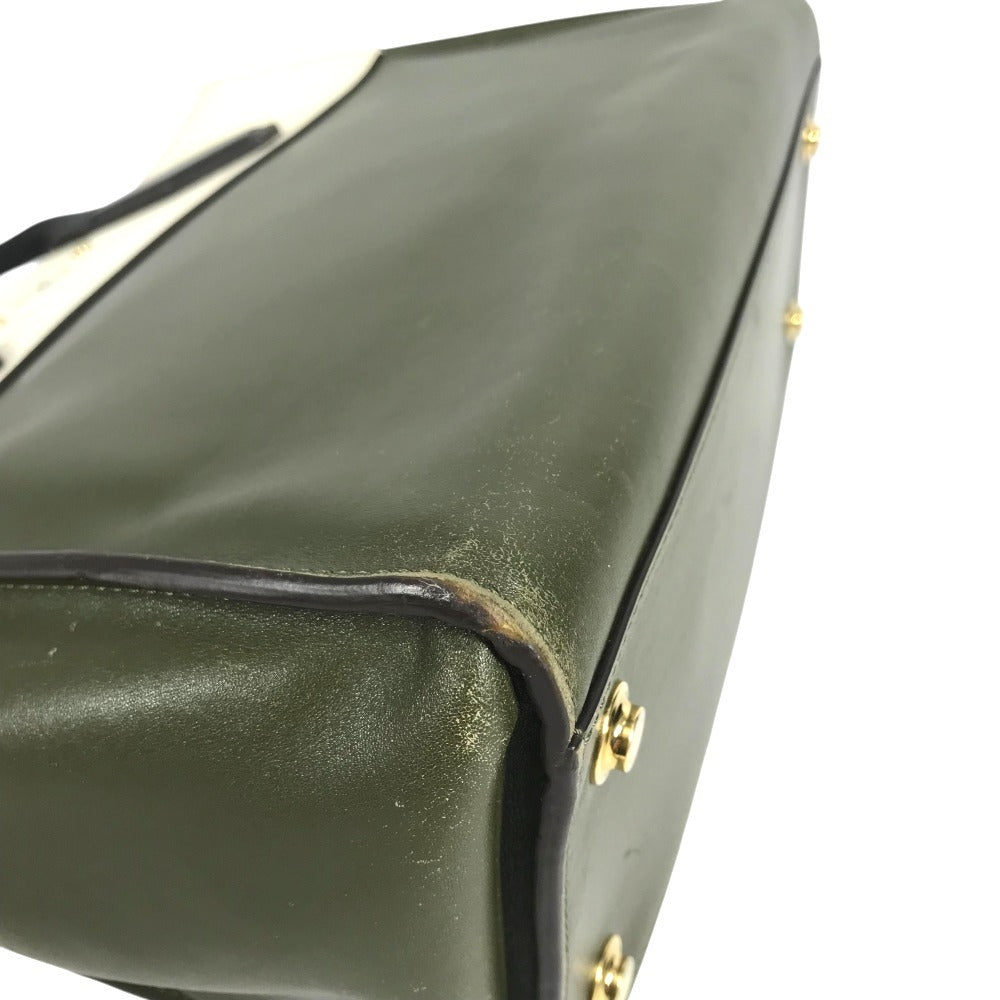LOUIS VUITTON M55342 City Steamer MM Tote Bag, Leather Handbag, Unisex, Khaki