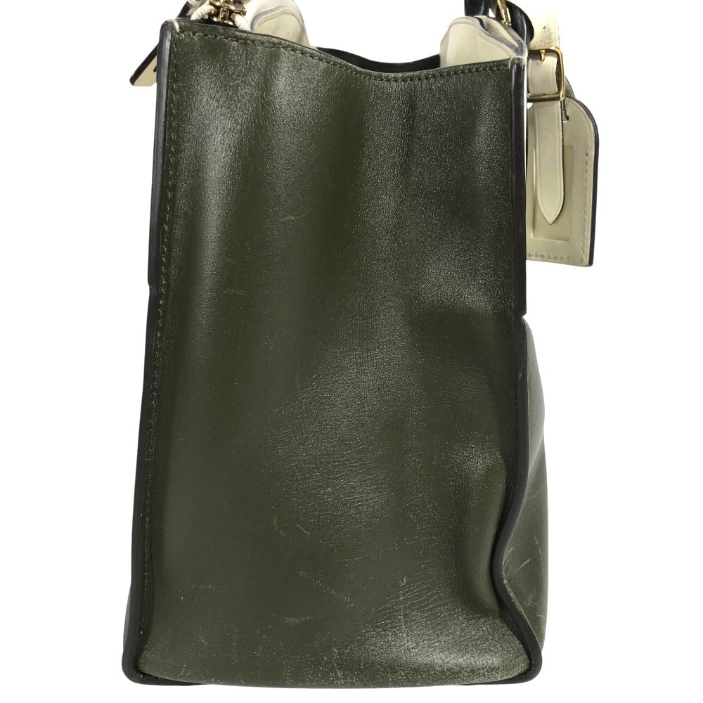 LOUIS VUITTON M55342 City Steamer MM Tote Bag, Leather Handbag, Unisex, Khaki