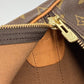 LOUIS VUITTON M41220 Monogram Sac Polochon Bag, 2-Way Shoulder Bag, Travel Bag, Boston Bag, Monogram Canvas, Unisex, Brown