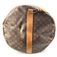 LOUIS VUITTON M41220 Monogram Sac Polochon Bag, 2-Way Shoulder Bag, Travel Bag, Boston Bag, Monogram Canvas, Unisex, Brown
