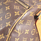 LOUIS VUITTON M41220 Monogram Sac Polochon Bag, 2-Way Shoulder Bag, Travel Bag, Boston Bag, Monogram Canvas, Unisex, Brown