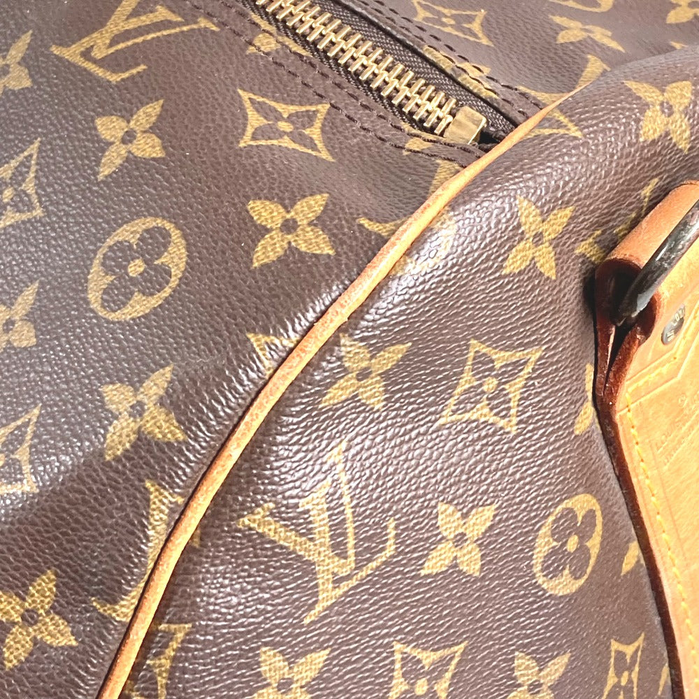 LOUIS VUITTON M41220 Monogram Sac Polochon Bag, 2-Way Shoulder Bag, Travel Bag, Boston Bag, Monogram Canvas, Unisex, Brown