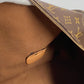 LOUIS VUITTON M41220 Monogram Sac Polochon Bag, 2-Way Shoulder Bag, Travel Bag, Boston Bag, Monogram Canvas, Unisex, Brown