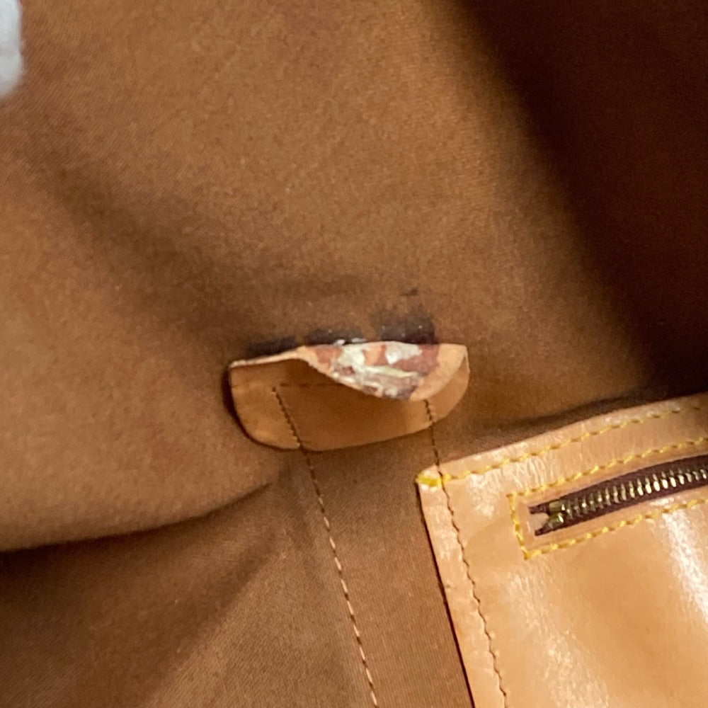 LOUIS VUITTON M41220 Monogram Sac Polochon Bag, 2-Way Shoulder Bag, Travel Bag, Boston Bag, Monogram Canvas, Unisex, Brown
