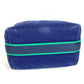 HERMES Bride A Black GM Bride A Black GM Bag Pouch Vanity Bag H Logo Handbag Cotton Women's Blue
