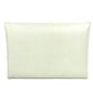 Hermes Bifold Slim Calvi Duo Wallet with Card Case and Coin Purse, Epson, Unisex, Veil Fizz, Light Green