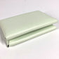 Hermes Bifold Slim Calvi Duo Wallet with Card Case and Coin Purse, Epson, Unisex, Veil Fizz, Light Green