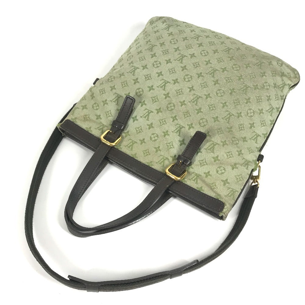 LOUIS VUITTON M92209 モノグラムミニ フランソワーズ カバン トートバッグ 2WAYバッグ ショルダーバッグ 肩掛け ハンドバッグ モノグラムミニキャンバス ユニセックス カーキ
