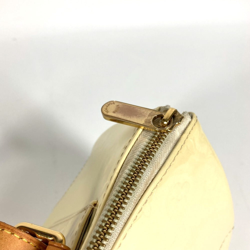 LOUIS VUITTON M93508 モノグラムヴェルニ ローズウッドアベニュー ショルダーバッグ トートバッグ カバン 肩掛け ハンドバッグ モノグラムヴェルニキャンバス レディース ペルル ホワイト