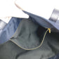 Vintage FENDI FF logo oversized tote bag, nylon shoulder bag, unisex, navy