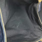 Vintage FENDI FF logo oversized tote bag, nylon shoulder bag, unisex, navy