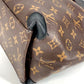 LOUIS VUITTON M43154 モノグラム テュイルリーホーボー カバン 肩掛け トートバッグ ショルダーバッグ モノグラムキャンバス レディース ノワール ブラウン