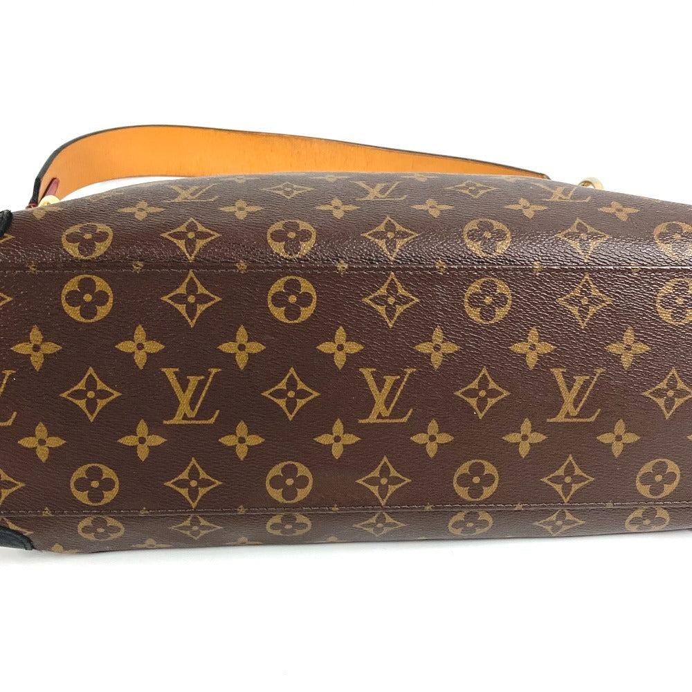 LOUIS VUITTON M43154 モノグラム テュイルリーホーボー カバン 肩掛け トートバッグ ショルダーバッグ モノグラムキャンバス レディース ノワール ブラウン