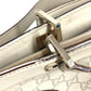 GUCCI 145993 GG Guccissima Logo Tote Bag Shoulder Bag in Shimmering Leather, Unisex, Off-White