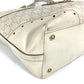 GUCCI 145993 GG Guccissima Logo Tote Bag Shoulder Bag in Shimmering Leather, Unisex, Off-White
