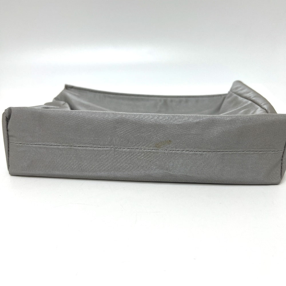 CHANEL logo Tote Bag Shoulder Bag Shoulder Bag rubber gray Used