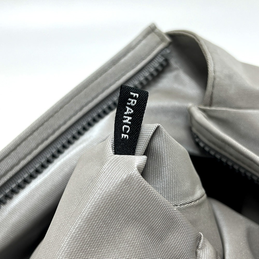 CHANEL logo Tote Bag Shoulder Bag Shoulder Bag rubber gray Used