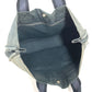 HERMES Half Leather Foule MM Foule MM Tote Bag, Leather/Canvas, Unisex, Black