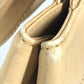 CHANEL Turnlock CC Coco Mark Tote Bag, Leather, Beige, Women's