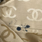 CHANEL Turnlock CC Coco Mark Tote Bag, Leather, Beige, Women's