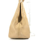 CHANEL Turnlock CC Coco Mark Tote Bag, Leather, Beige, Women's