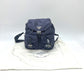PRADA B6677 VELA Triangle Logo Plaque Backpack Nylon Unisex PRUGNA Purple