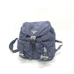 PRADA B6677 VELA Triangle Logo Plaque Backpack Nylon Unisex PRUGNA Purple