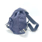 PRADA B6677 VELA Triangle Logo Plaque Backpack Nylon Unisex PRUGNA Purple