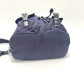 PRADA B6677 VELA Triangle Logo Plaque Backpack Nylon Unisex PRUGNA Purple