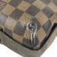 LOUIS VUITTON N51211 ダミエ ブルックリンMM ブルックリン MM 斜め掛け フラップ メッセンジャーバッグ ショルダーバッグ ダミエキャンバス ユニセックス エベヌ ブラウン